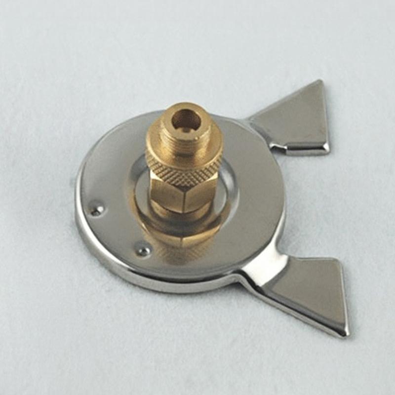 Durability Copper Stainless Steel Gas Tank Adapter Camping Mini Cookware Connector For Outdoor Campings stove Tool