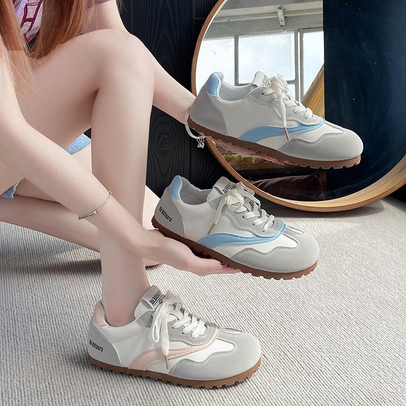 Women's Spring New Running Shoes Are Not Tired and Versatile Flat-bottomed Sports and Leisure Shoes