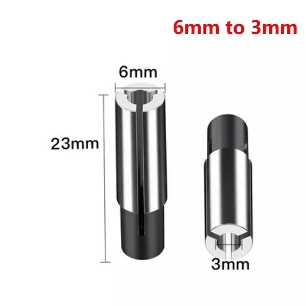 1/2" 1/4" 1/8" Collet Adaptor Shank Reducer Bit CNC Spindle Router 4/6/8/10mm Milling Cutter Toolholding  Chuck Adapter