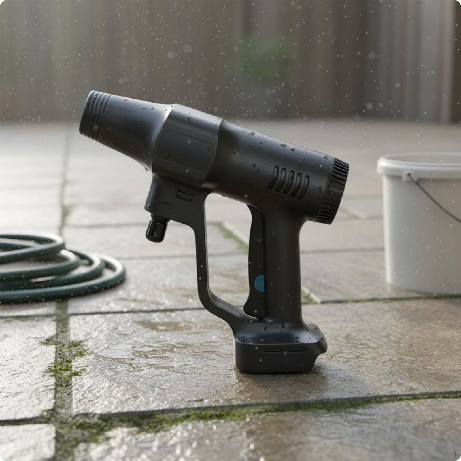 Cordless Car Wash Powerful Pressure Washer Lightweight Portable Electric for Garage