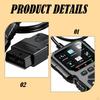 Scanner Diagnostic Tool Engine Fault Measurement Handheld Professional Car Accessory