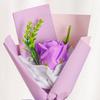 Mini Fake Rose Bouquet Handcrafted Soap Flower Petals Artificial Floral Decoration Valentine's Day Anniversary Birthday Romantic Gift