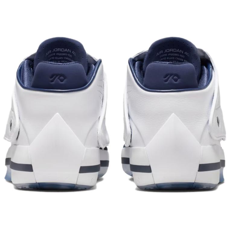 Air Jordan 4016 Půlnoční námořnická pánské tenisky Modrá Bílá Metalická-stříbrná IR2080-100