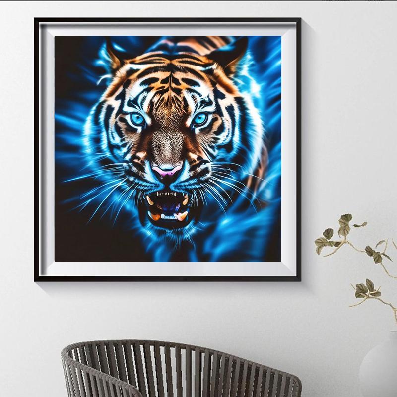 Full 5D Diy Diamond Painting <Tiger> Diamond Embroidery Full Cross Stitch Home Decoration Handmade Gift