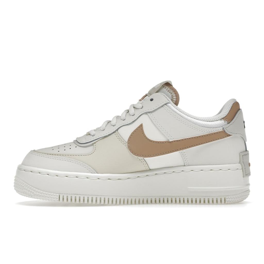 Nike  Air Force 1 Shadow Sail Hemp Women Sneakers White Fossil Light-Bone CI0919-116