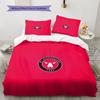 FC Midtjylland  Pattern Bedding Quilt Set  Home Decoration  Gift (1 * Duvet Cover + 2 * Pillowcase  Without Core)