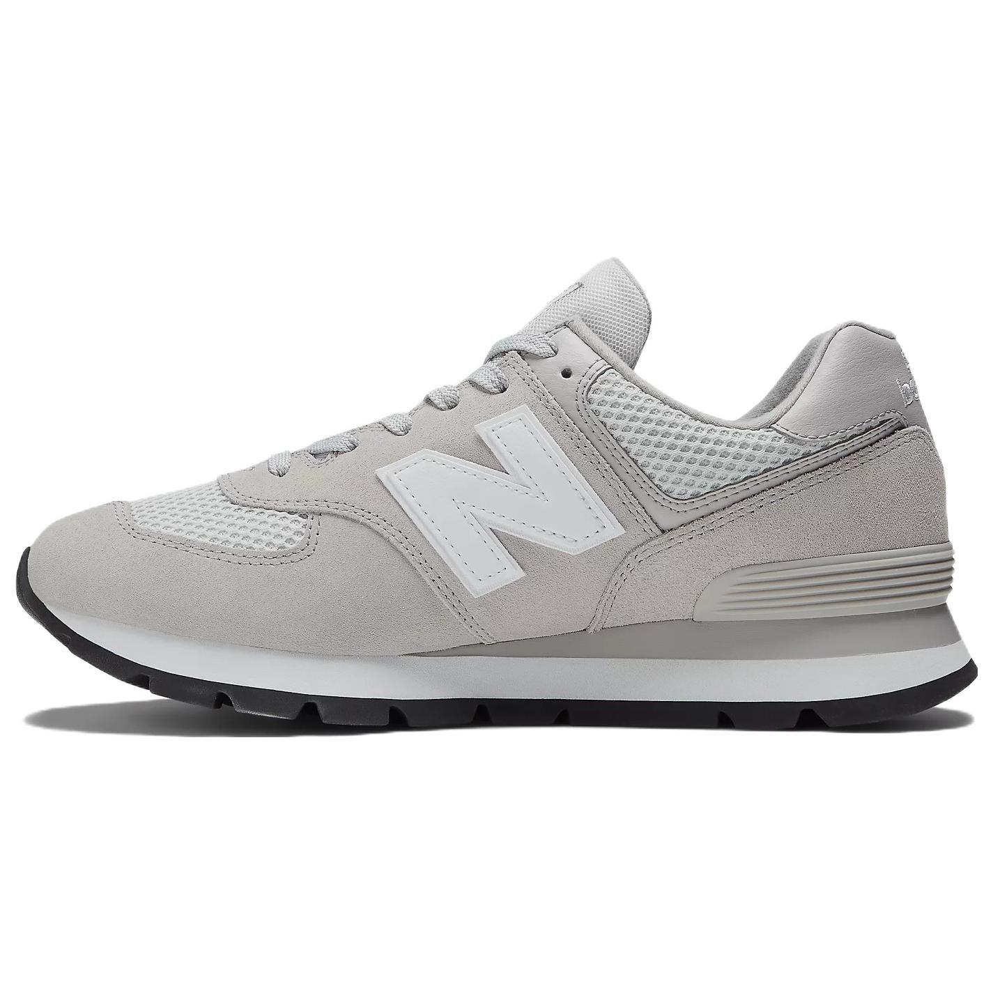 New Balance 574 Rugged Rain Cloud Light Grey White Men s ML574DGG 39.5