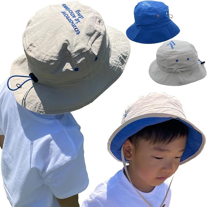 

Логотип Вышивка Английские Буквы Шляпа Сафари Панама Детская Шляпа Солнцезащитная Шляпа Милая Модная Защита от УФ Регулируемый Ремешок Складная Ультралегкая бежевый