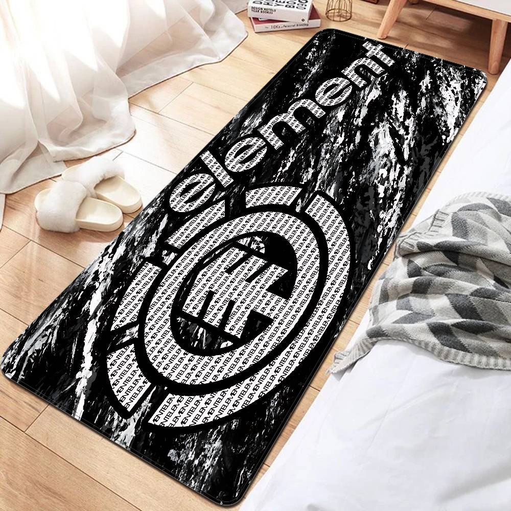 

E-Element Skateboard Logo Door Mat Washable Non-Slip Living Room Sofa Chairs Area Mat Kitchen Bedside Area Rugs 50x80cm