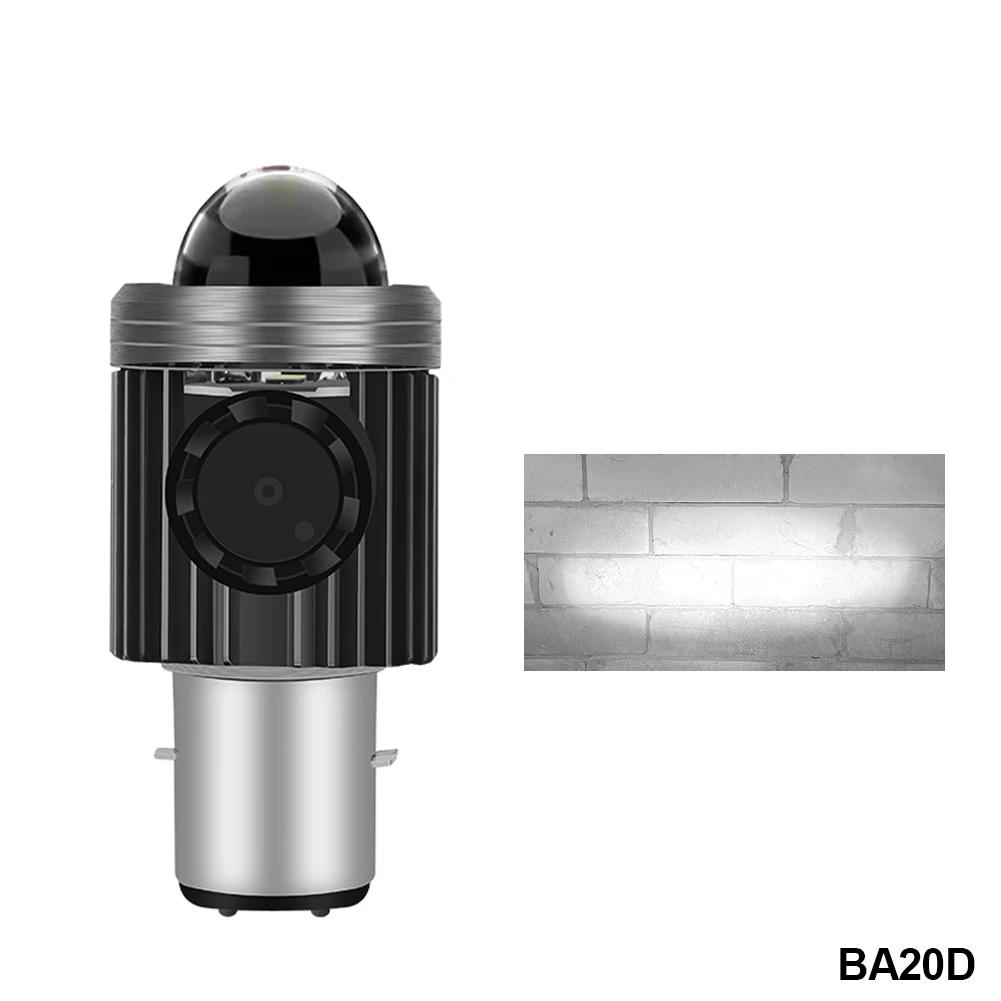 

1x H4/BA20D LED HeadlLamp Motorcycle Integrated Far and Near Headlight Bulb 6500lm High-Bright Front Lamp Fog Light DC12V-80V