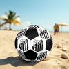 Santos FC Soccer Ball, Colorful, Suitable for All Ages, Machine-stitched, PVC Material, Competition Grade, Durable and High Bounce