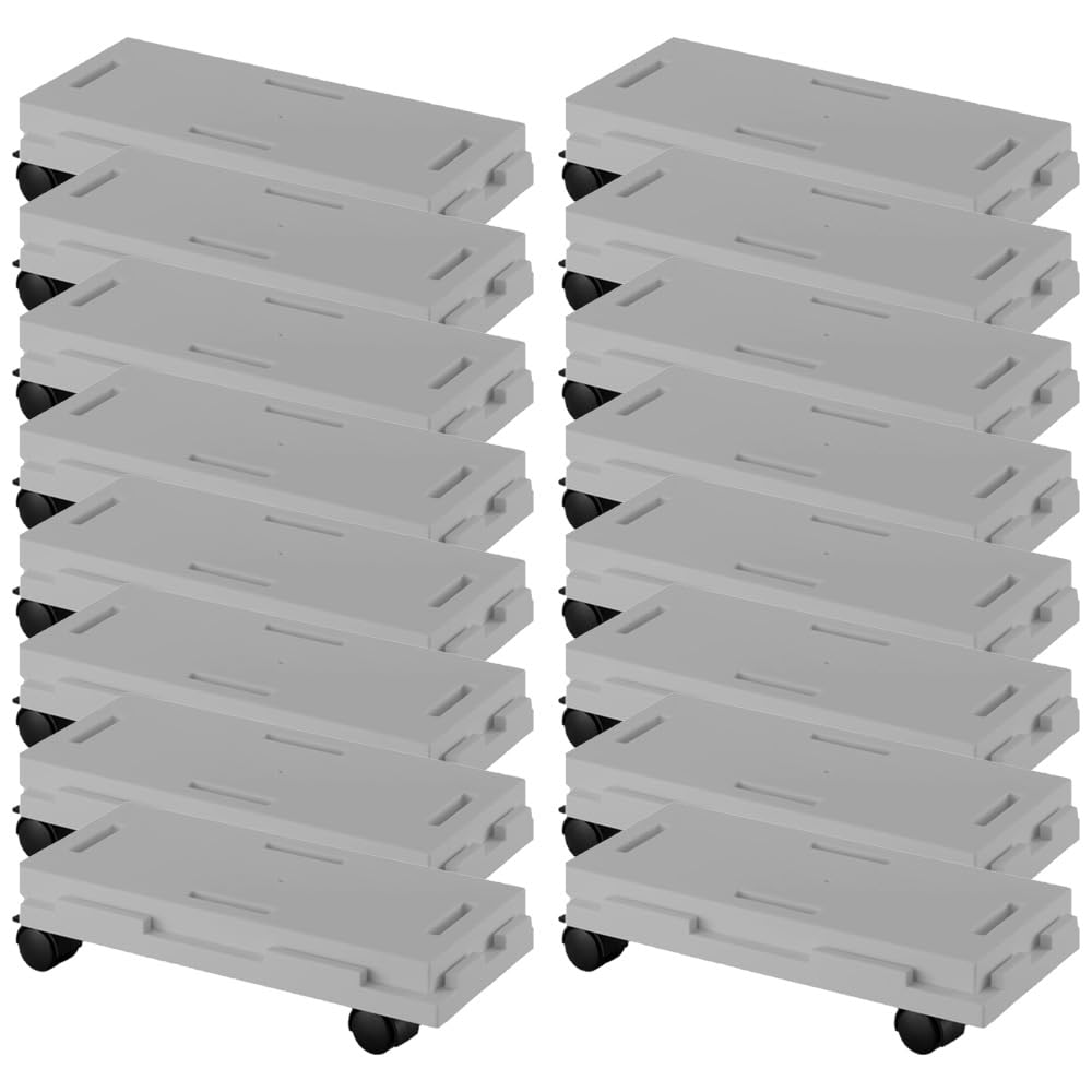 

Sanko Plastic Rakugoro 13 Серый Набор платформ с Сделано в Ш x Г x Вес Соединяется вертикально и Простой продукт 075901 Тележка, 16, Колесики, Япония, серый