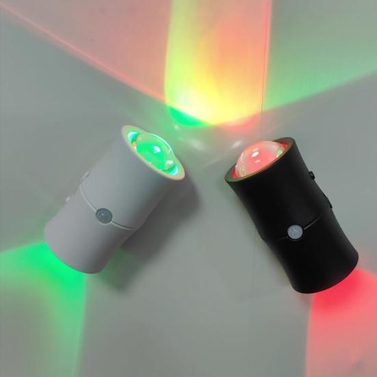 Smart Motion Sensor Night Light Magnetic Changing Color Changing Bedside Lamp Adjustable LED Light for Bedroom Living Room