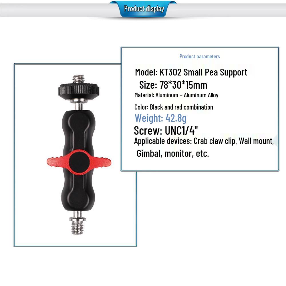 Универсальный кронштейн Magic Arm с шаровой головкой и зажимом для камеры, монитора и проектора