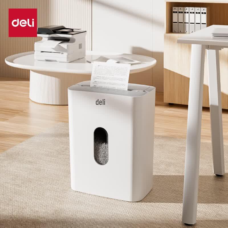 Deli GA160 10-Sheet P-4 Cross-Cut Paper Shredder CN plug (adapter included)