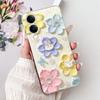 For Vivo Y29s Y29 4G 5G / Vivo Y04 4G Back Cover Girly Fashion Flower Butterfly Painting Case Soft TPU Clear Slim Silicone Funda