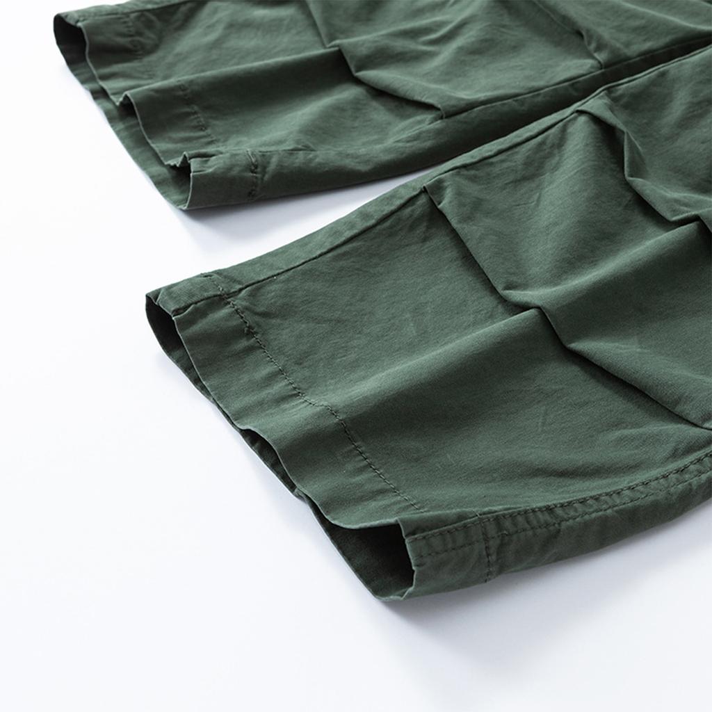 Men's Casual Color Outdoors Pocket Beach Work Trouser Cargo Shorts Pant