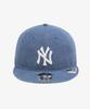 NEW ERA Mlb New York Yankees Denim Basic Retro Crown Strapback Blue