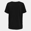 Women's ONLY Regular V-neck Glittery T-shirt