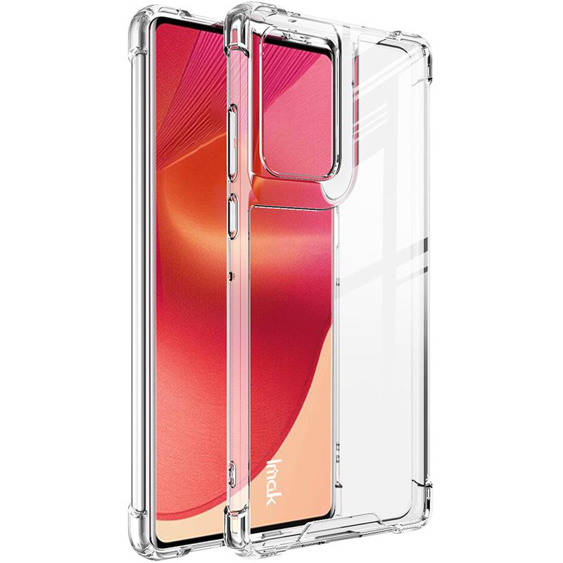 

IMAK For Motorola Edge 50 Fusion 5G Case PC+TPU Phone Cover Airbag Corners A