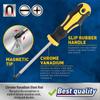 Upgraded Professional Screwdriver Set with Magnetic Bit Holder, Includes Slotted, Phillips, Hexagonal, Torx, and Precision Tools