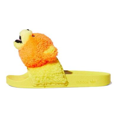 Jeremy Scott X Adilette Slide JS Bear Unisex Sneakers Yellow Solar-Orange Bright-Yellow Q46582