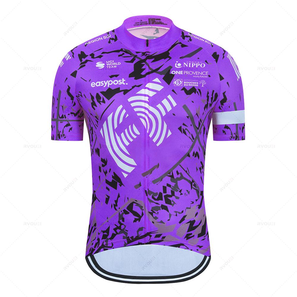 

Team Ropa Ciclismo Hombre Short Sleeve Cycling Jersey Set Mtb Bike Man Uniforme Maillot Bicycle Summer Breathable Cycling Suit Set 2026 XS