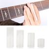 Guitar Slide Transparent Glass Bass Durable String Slides Cylinder Bright Tone BarSet