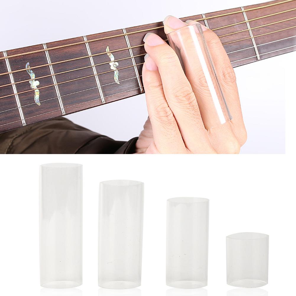 Kytarový slide Průhledné sklo Basový Odolný Strunové slidery Váleček Jasný Tón BarSet