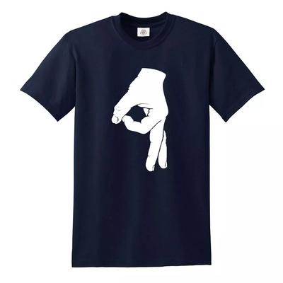 Circle Hand Game Mens T-Shirt Funny Be Seeing You Meme Joke Design Top Tee