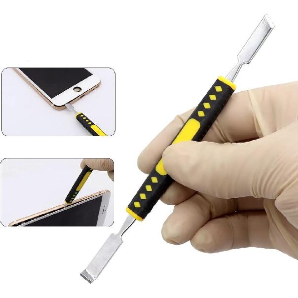 Metal Crowbars 6-Piece Set,Precision Electronics Repair Tools Metal Hand Tool Sets Professional Electronics Repair Tools for Mobile Phone Laptop