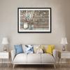 1Pcs Frameless Flower And Butterfly Canvas Painting Plant Posters And Prints For Living Room Bedroom, Wall Art Pictures, Home Decor