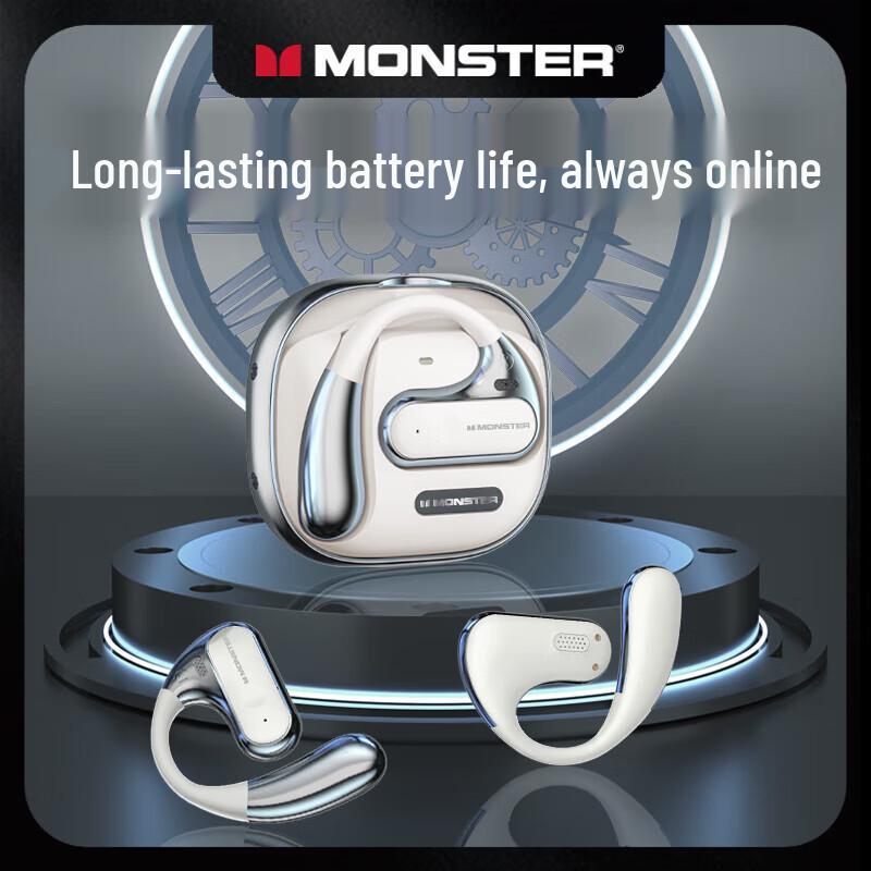 Monster AC320 Open-Ear Sport Bluetooth Earphones