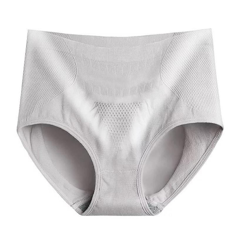 

High Waisted Tummy Control Panties For Women Postpartum Body Shaping Antibacterial Pure Cotton Crotch Underwear one size
