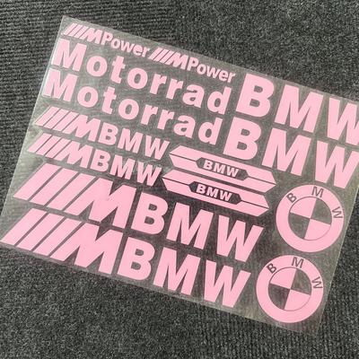 Vinyl Sticker Logo  For E93 F10 F20 F30 F40 F15 F25 F26 F31 F49 F86 M3 M5 X3 X1 E46 M Motorcycle Tank Helmet Car Bike Decal