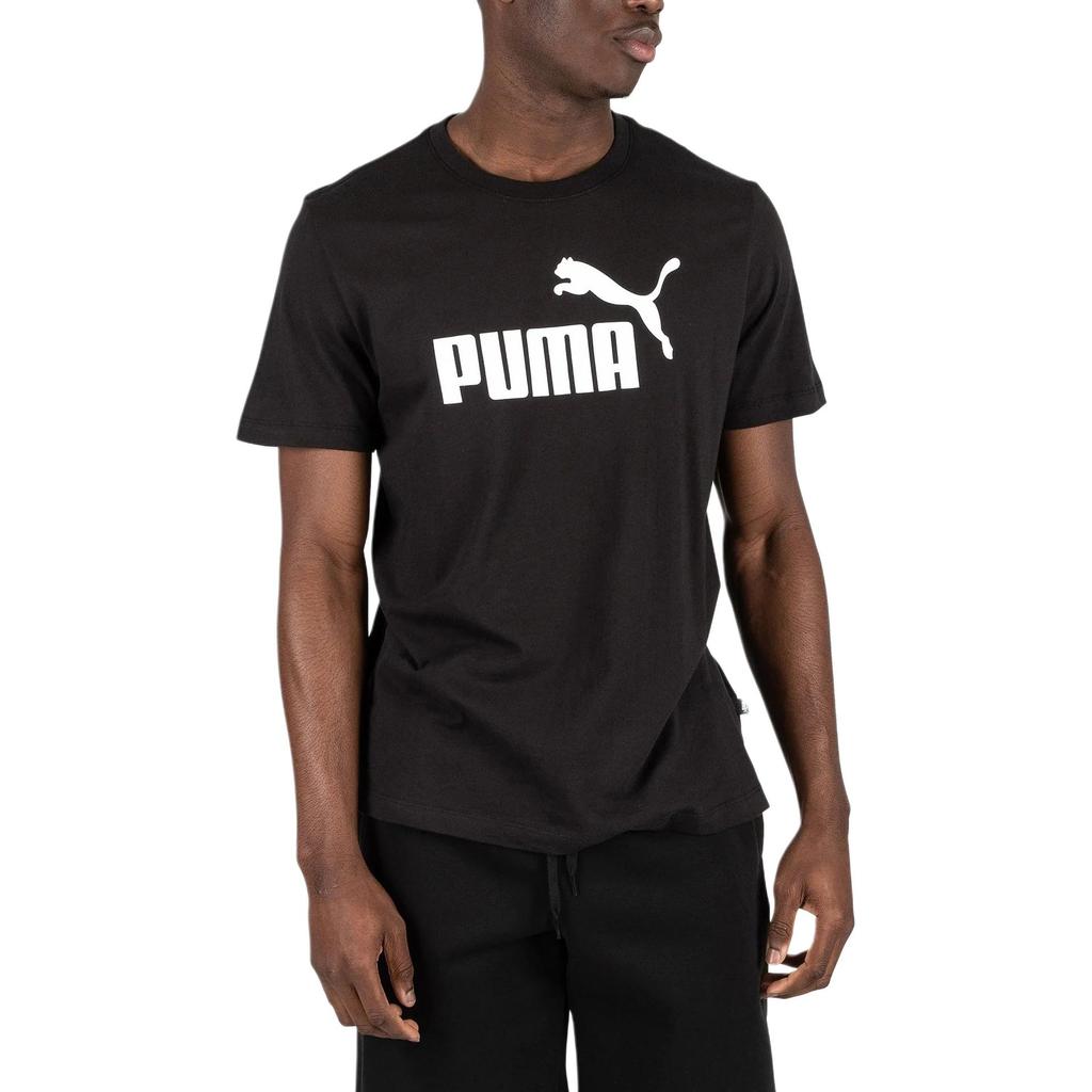 Puma T Shirts Men's Black Crew Neck 586449-01