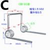 4pcs Customized Double Torsion Spring Wire 1.5/1.7mm Industrial Machinery DIY Accessories Stainless steel Spring