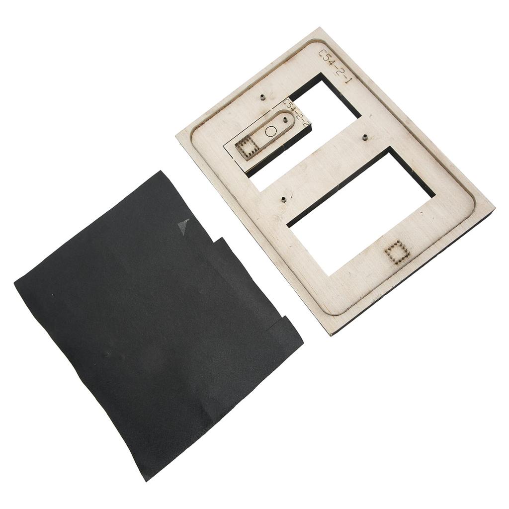 Leather Cutting Die Strip C54 High Carbon Steel Extra Thick Base Easy To Use Leather Die Cutter for