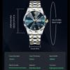 VA VA VOOM Luxury Men’s Quartz Watches Man 30m Waterproof Luminous Date Week Stainless Steel Men Watch Casual Sports Women Quartz Watches Male Clock