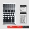 4 Sheets Adhesive Light Blocking Sticker For Electronic Device Indicators Nontoxic PVC LED Covers Easy Installation