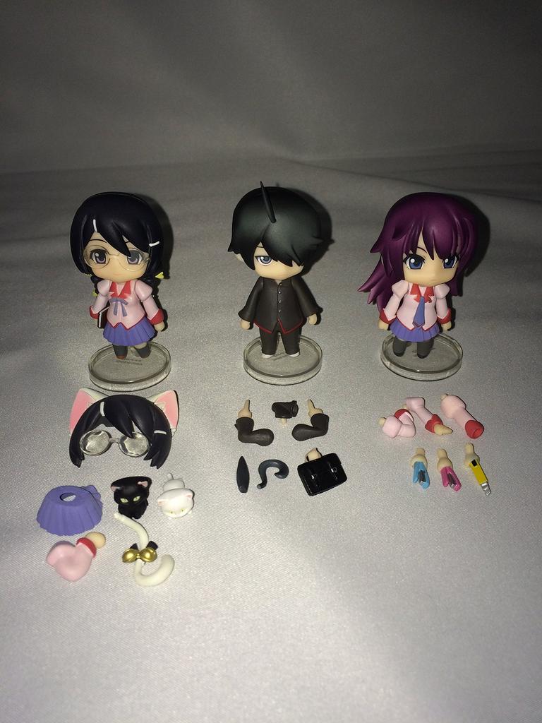 Nendoroid Petite Bakemonogatari Set 1 ABS PVC Painted Action Vol. (Non-scale & Figure)