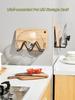 Wall-mounted Pot Lid Storage Rack No Drilling Space Aluminum Cutting Board Holder Kitchen Accessories Multi-functional Organizer