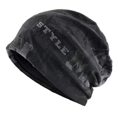 American Wasteland Style Niche Beanie: Cool Stacked Bandana Hat for Men & Women, Thin Air Conditioning Wrap for Bald Heads