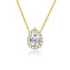 S925 Sterling Silver Moissanite Cross Pendant Clavicle Necklace for Women Luxury Sparkling Fine Jewelry Gift