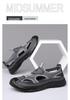 Men's Summer Cool PVC Mesh Sandals - Non-Slip Beach & Outdoor Casual Footwear