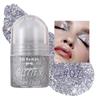 Paillettes roulantes Gel pailleté Peinture pour le visage et le corps Brillant liquide nacré Fard à paupières Illumine la scène Maquillage Décoration