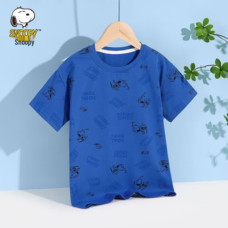 

Snoopy Boys Summer Short Sleeve T-Shirt 110