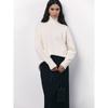Rose Beauty A Women's Autumn and Winter Loose Turtleneck Sweater