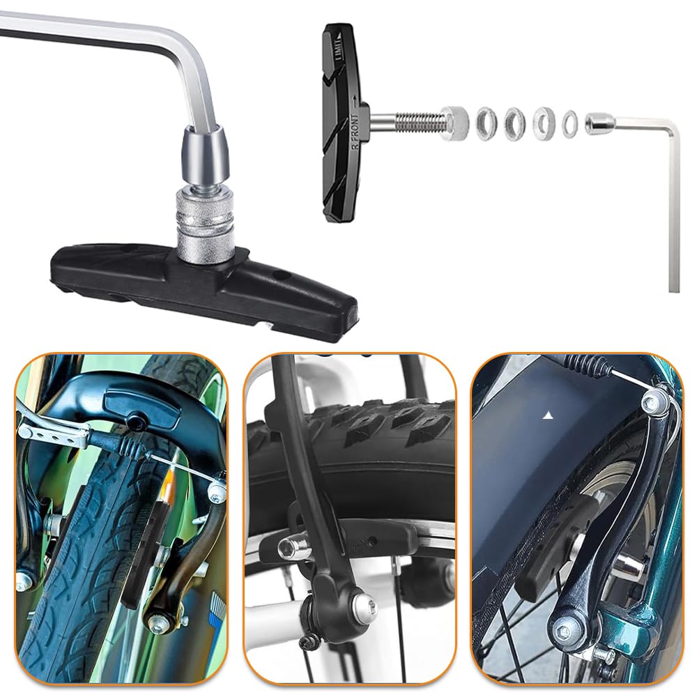 Bicycle Brake Shoes V Type Brake Pads All Weather V