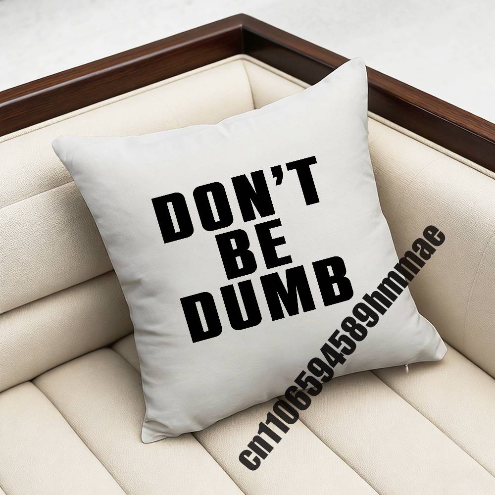 For A-A$Ap Rocky Dont Be Dumb A-Asap Throw Pillow Case Sham 45X45Cm 40X40Cm Square Car Pillowcase Pad Cushion Cover